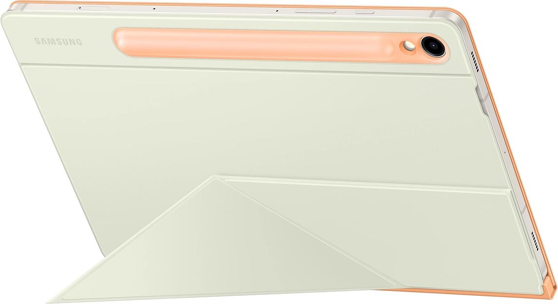 Чехол Samsung для Samsung Galaxy Tab S9/ S9 FE EF-BX710POEGRU поликарбонат/полиуретан оранжевый фото 6