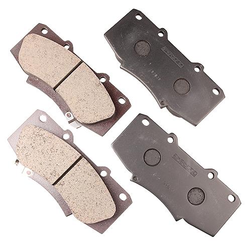 Колодки тормозные дисковые AN-559 WK Akebono фото 1