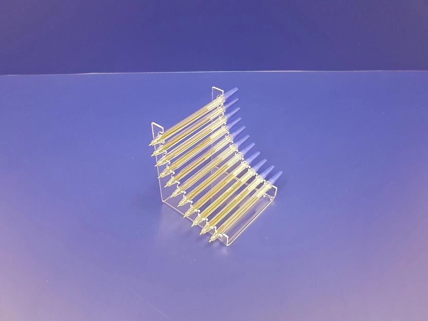 Подставка для ручек карандашей кистей 12 секции (горка радиус) фото 4