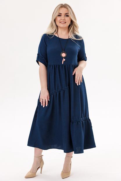 Платье женское 6079/12/Темно-синий фото 7