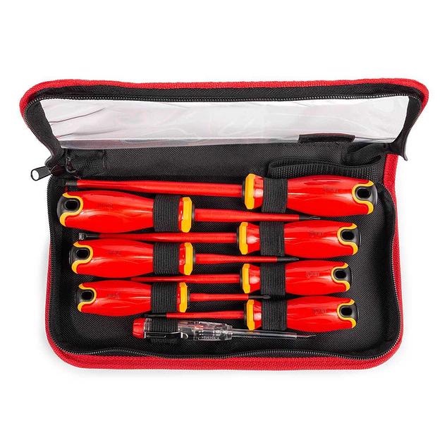 Набор диэлектрических отверток НИО-2208 серия СЛИМ фото 1