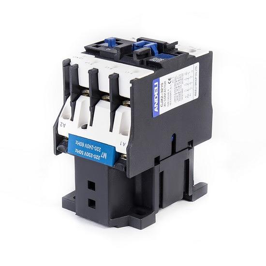 Контактор ANDELI CJX2-D12 AC 220V фото 1