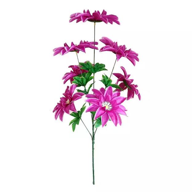 Букет с георгинами на 7 голов 78см 371-555 фото 1