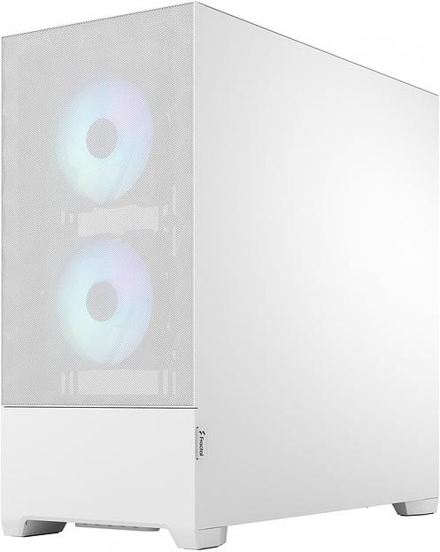 Корпус Fractal Design PoP Air RGB White TG белый без БП ATX 3x120mm 2xUSB3.0 audio bott PSU фото 4