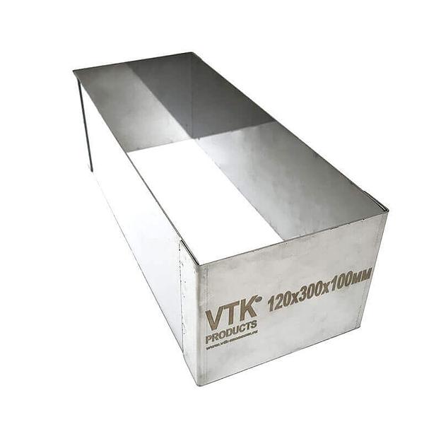 Форма для выпечки и заморозки Прямоугольник 120х300 мм высота 100 мм фото 1