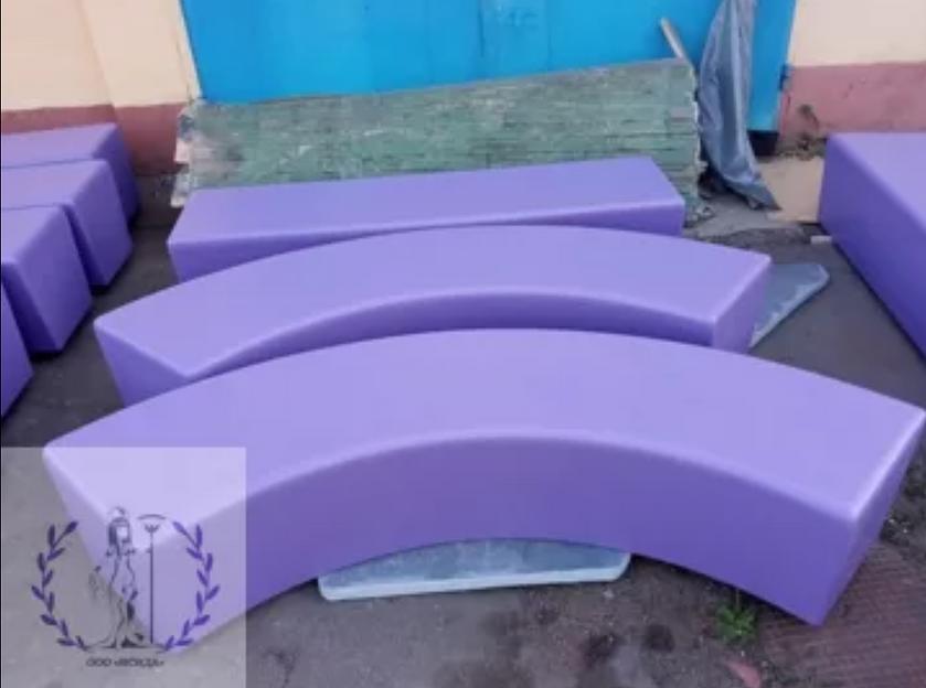 Фигура из стеклопластика «Скамейка кольцо» фото 1