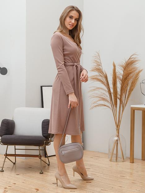 Платье с запахом трикотажное «Ванесса» Anna Ricco АРК006-2021-105 опт фото 2