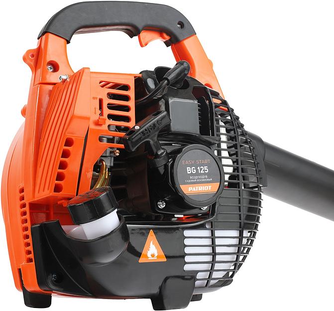 Воздуходувка Patriot BG 125 оранжевый/черный фото 6