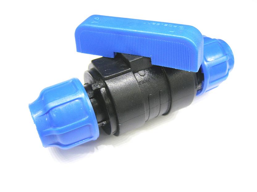 Кран шаровый 20x20 ПНД фото 1