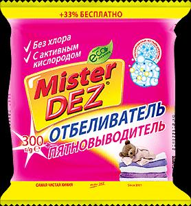 Отбеливатель-пятновыводитель Mister DEZ, 300 г фото 1