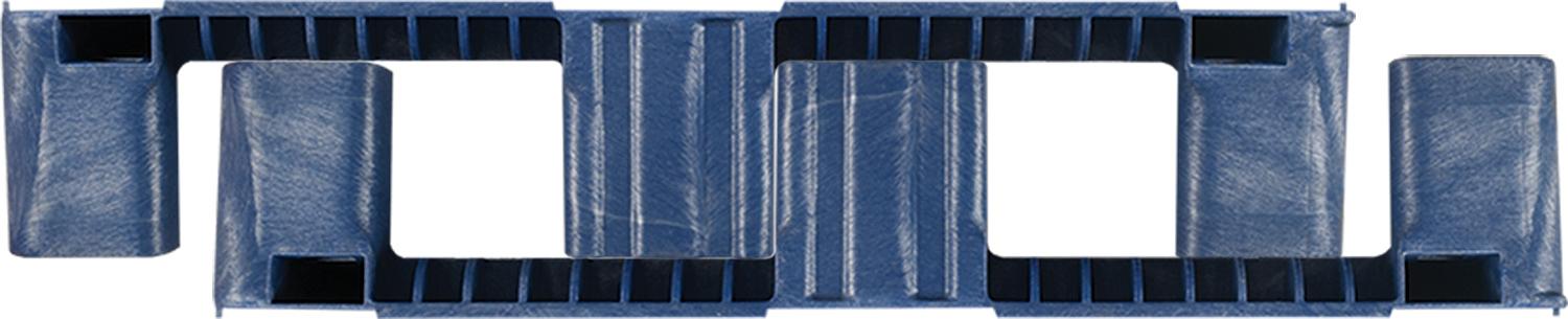 Паллет 1200x800х150 сплошной, на 3-х полозьях  зелёный фото 6