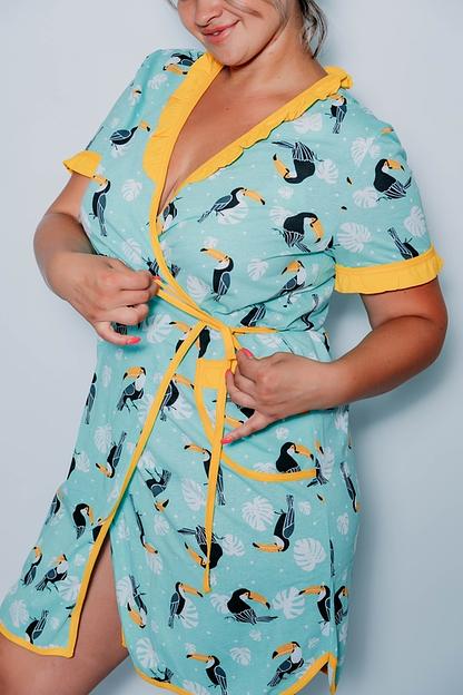 Халат женский модель 23451 ОПТ фото 2