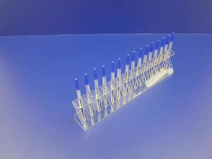 Подставка для ручек карандашей кистей 15 секции ( Z-образные) фото 1