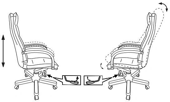 Кресло руководителя Бюрократ T-9927Walnut слоновая кость кожа крестов. металл/дерево фото 6