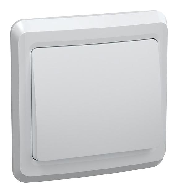 Выключатель IEK Вега скрыт. 1кл. IP20 белый (упак.:1шт) (EVV10-K01-10-DM) фото 1