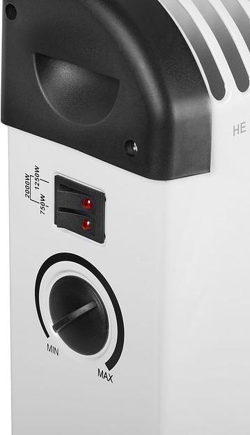 Конвектор Eurolux ОК-EU-2000C белый, 2000 Вт, 25 м2, термостат фото 6