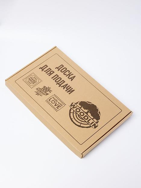 Сервировочная доска деревянная Woodlin «Прайм» ОПТ фото 8