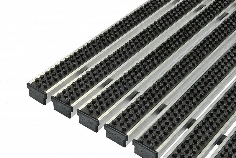 Придверная грязезащитная решётка "Брайт" Бруш ОПТ фото 1