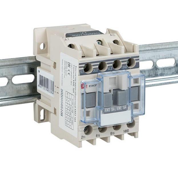 Контактор КМЭ 18А кат. 220В AC 1НО EKF ctr-s-18-220 фото 5