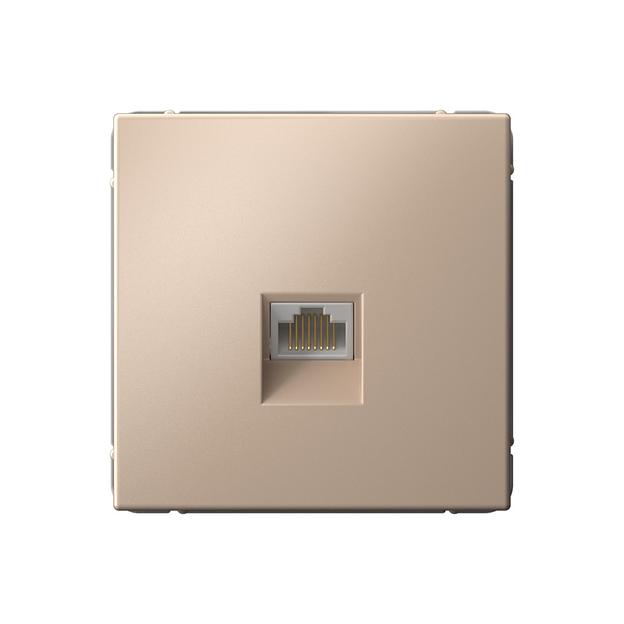 ARTGALLERY РОЗЕТКА компьютерная RJ45, кат. 5е, механизм, ПЕСОЧНЫЙ фото 1