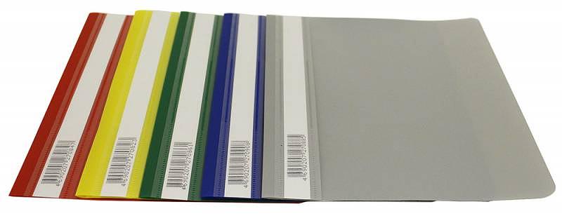 Папка-скоросшиватель Бюрократ Люкс -PSL20A5GRN A5 прозрач.верх.лист пластик зеленый 0.14/0.18 фото 3