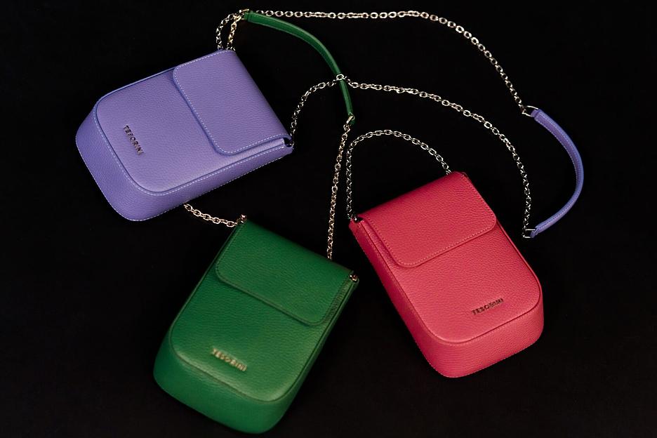 Сумка женская «Ivy» розовая ОПТ фото 6