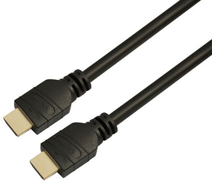 Кабель аудио-видео LAZSO WH-111 HDMI (m)/HDMI (m) 3м. Позолоченные контакты черный (WH-111(3M)) фото 1