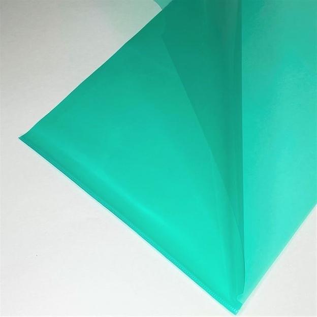 Папка-уголок «Консул» А4 120 мкм прозрачная зелёная, опт фото 2