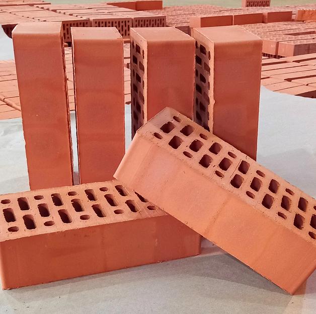 Рядовой кирпич красный керамический одинарный М-200 фото 1