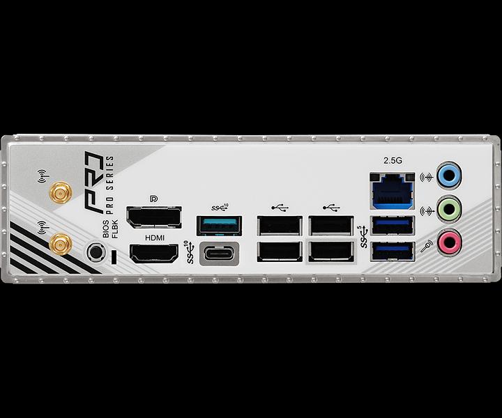 Материнская плата ASROCK B850M PRO RS WIFI, AM5, B850, 4*DDR5, 4*SATA, 3*M.2, 4*USB 2.0, 3*USB 3.2, Type-C, 2*PCIx16, 1*M.2 (Key E), HDMI+DP, mATX фото 3