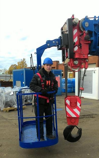 Автокрановая монтажная люлька AML-250 фото 3