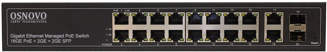 Коммутатор Osnovo SW-8182/L(300W) 5G неуправляемый фото 2