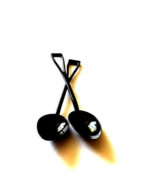 Ложка столовая одноразовая черная ОПТ фото 1