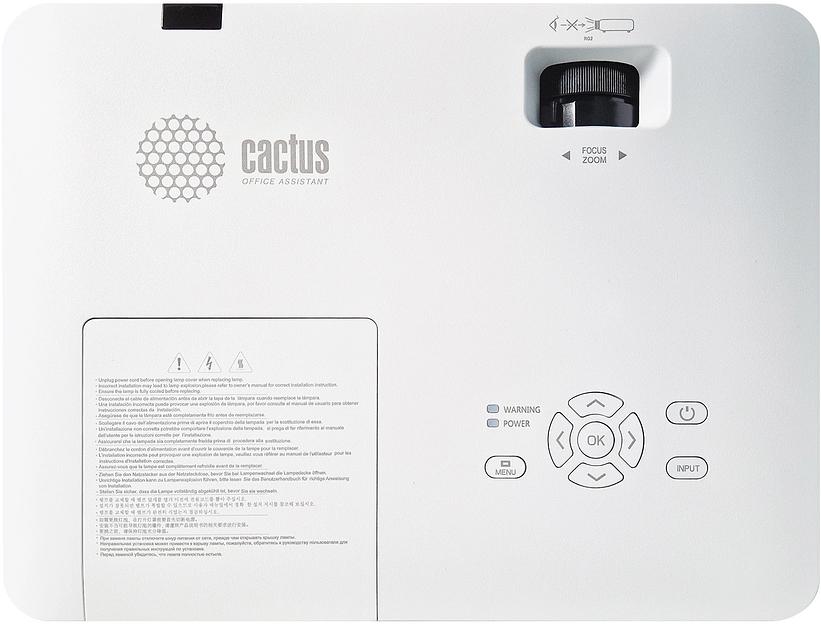 Проектор Cactus CS-S3.WT 3LCD 43000Lm LS 4300Lm ANSI (1280x1024) 15000:1 ресурс лампы:10000часов 1xUSB typeA 2xHDMI 4.7кг фото 6