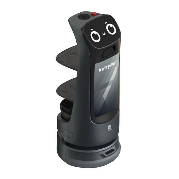 Сервисный робот-доставщик PuduRobotics модели KettyBot Pro (цвет: черный) фото 1