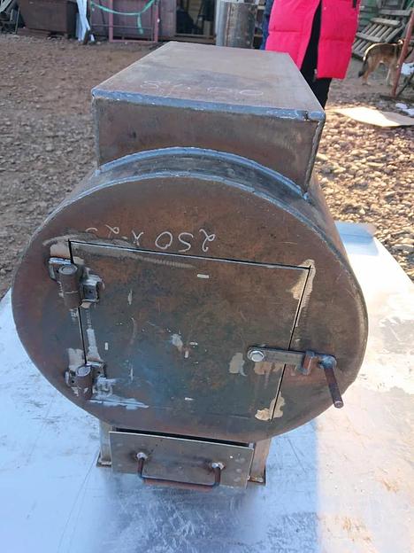 Печь буржуйка горизонтальная фото 6