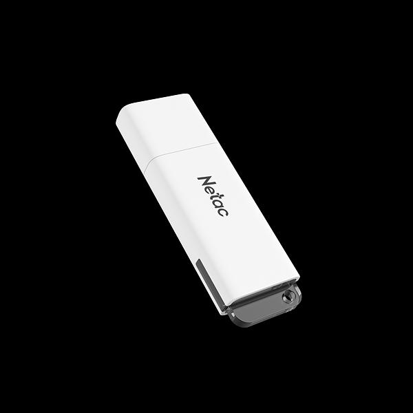Флеш Диск Netac 16Gb U185 NT03U185N-016G-30WH USB3.0 белый фото 4