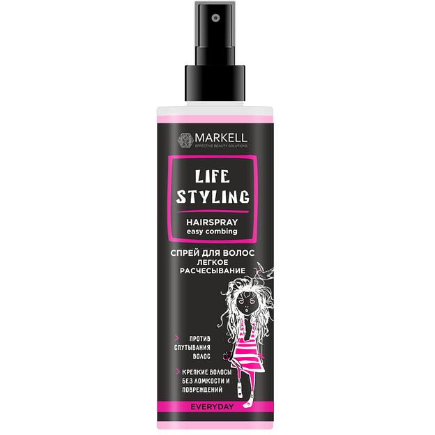 Markell professional спрей для волос легкое расчесывание 195 мл фото 1