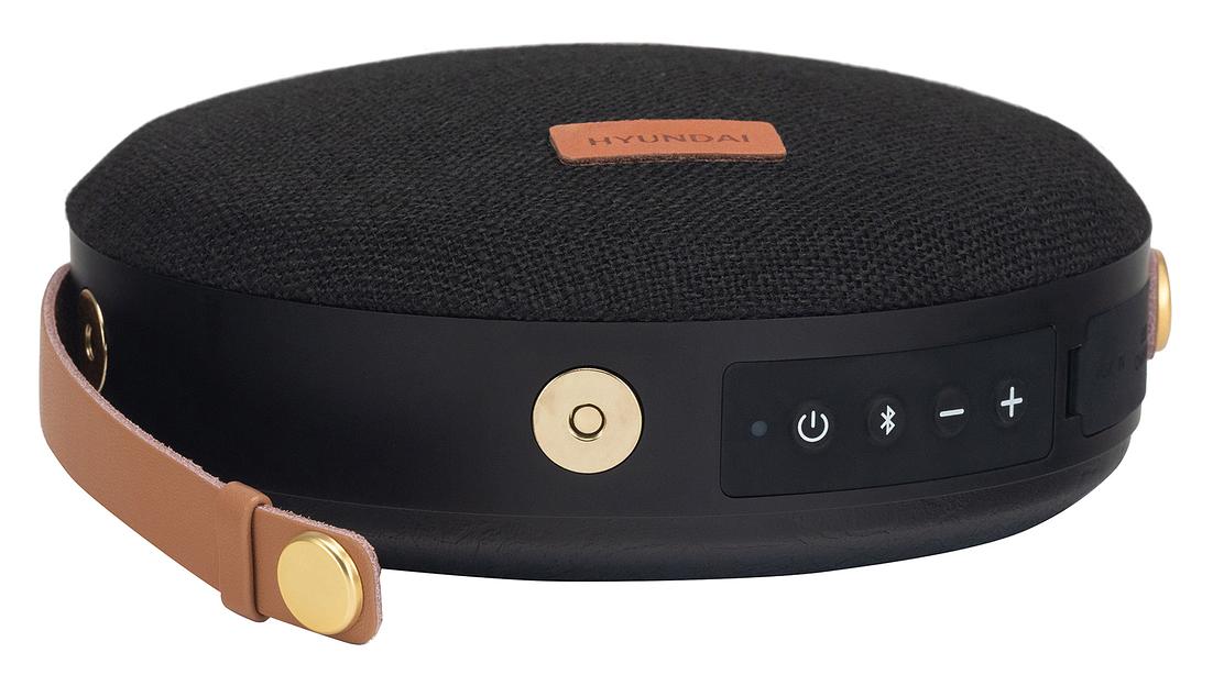 Колонка порт. Hyundai H-PAC500 черный 8W 1.0 BT/3.5Jack 10м 2200mAh фото 5
