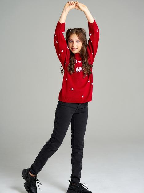Джемпер «Инспаер» красный, для девочек ОПТ фото 7