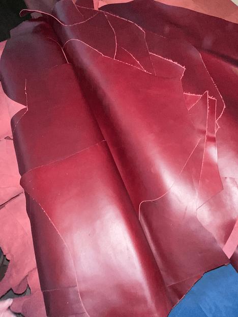 Кожа «Шаумян Бордо» ОПТ фото 1