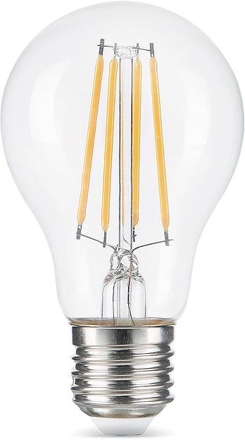 Лампа светодиодная Gauss Filament 102902112 12Вт цок.:E27 груша 185B св.свеч.бел.теп. грушевидная (упак.:10шт) фото 2