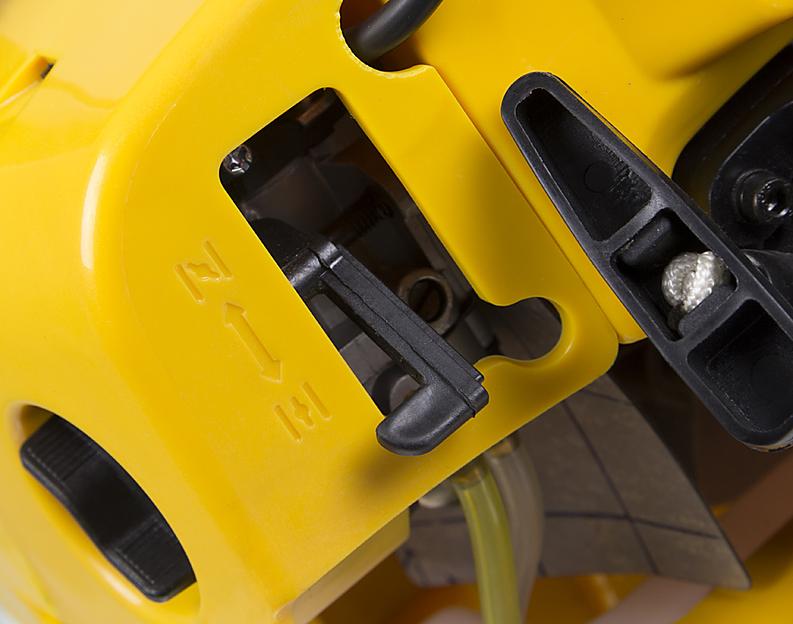 Воздуходувка Huter GB-26V 750Вт желтый/черный фото 8