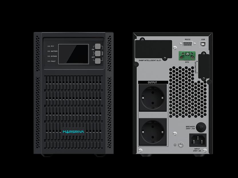 Инвертор SOHO MR-US1K мощностью 1200 ВА / 1000 Вт, 12 Вт MARSRIVA фото 1