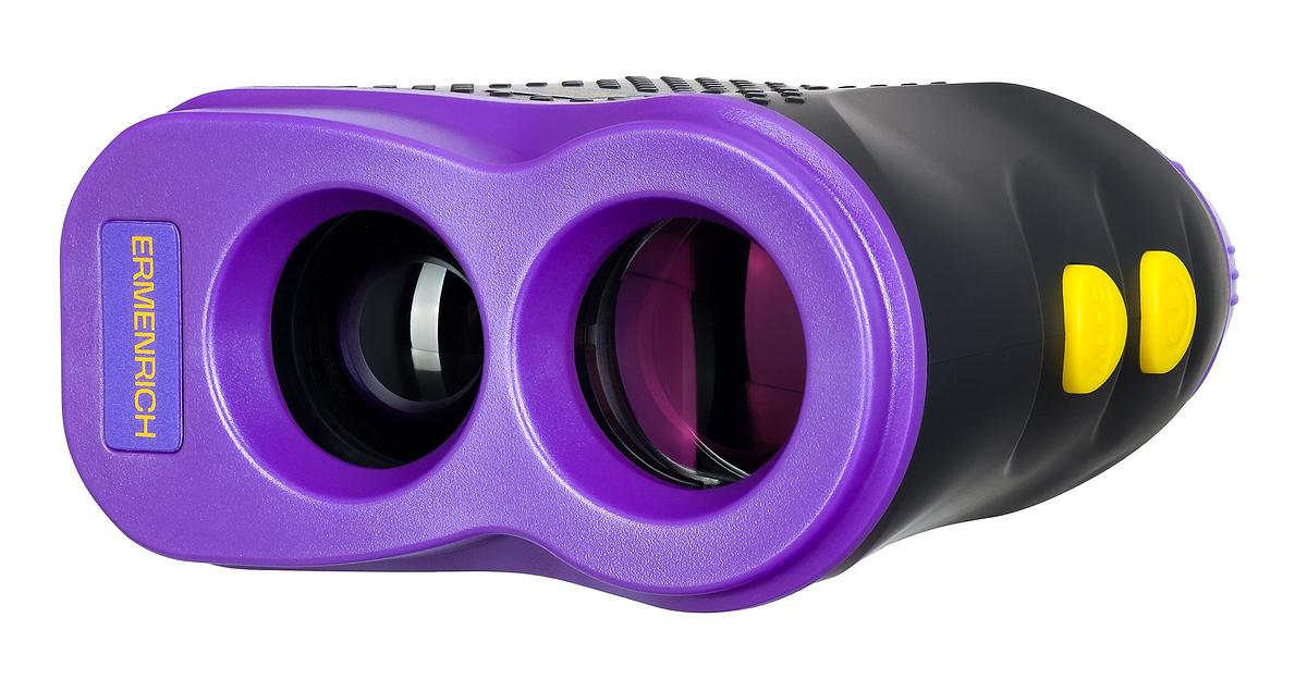 Лазерный строительный дальномер Ermenrich LR1500, фиолетовый 84085 фото 9