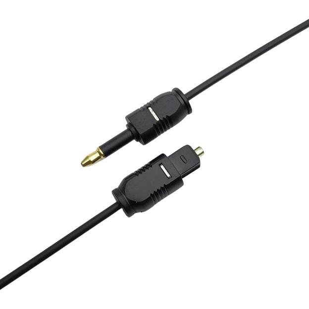 Оптический кабель (Toslink)-M -- >(Toslink)-miniM,1m, Telecom VCOM Кабель Telecom Toslink (m)/Toslink mini (m) - 1 м (TOC2023-1M) фото 4