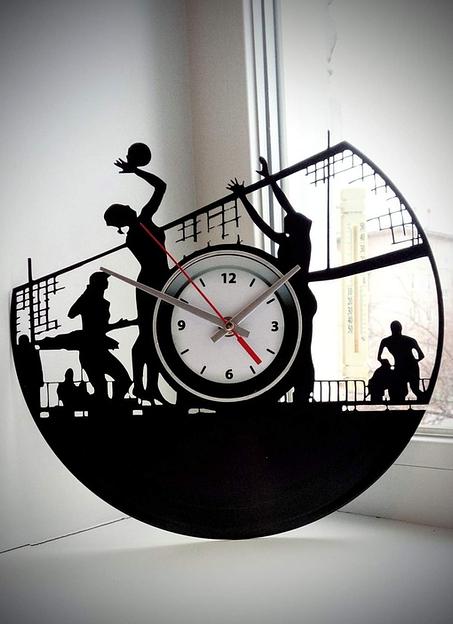 Настенные часы «Волейбол» ОПТ фото 1