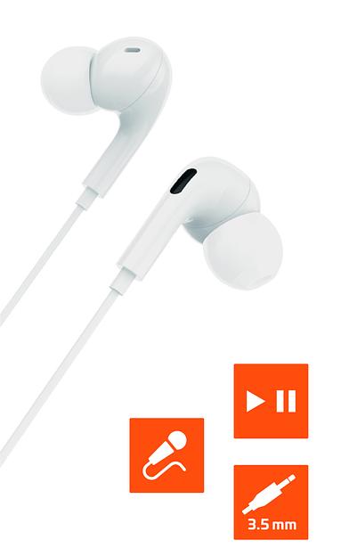 Наушники внутриканальные GoPower GPHP06 белый GoPower 00-00022771 фото 1