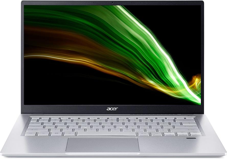 Ультрабук Acer Swift 3 SF314-43-R16V Ryzen 5 5500U 8Gb SSD512Gb AMD Radeon 14" IPS FHD (1920x1080) Eshell silver WiFi BT Cam фото 1