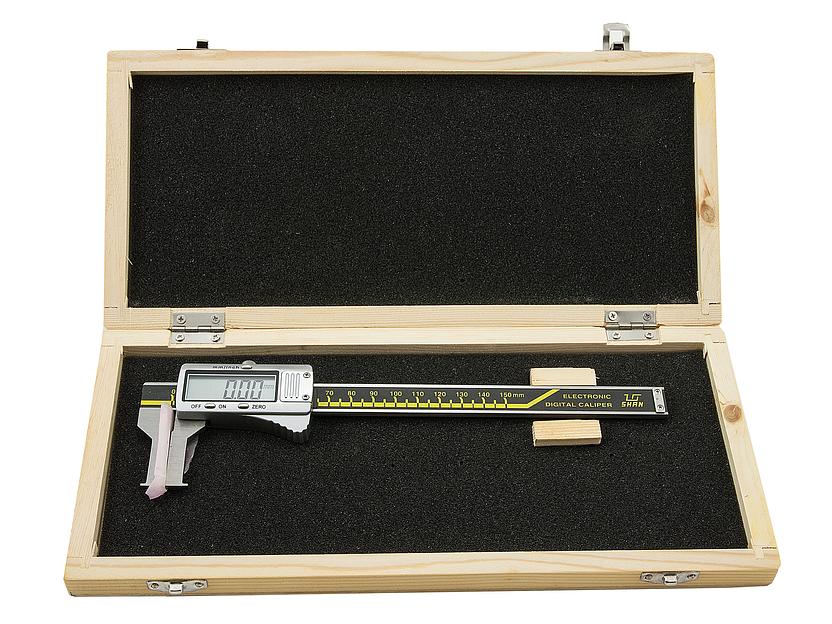 Штангенциркуль д/вн.канавок ШЦЦСК-1-185 0,01 (35-185) электр. губ. 70мм SHAN с поверкой фото 2